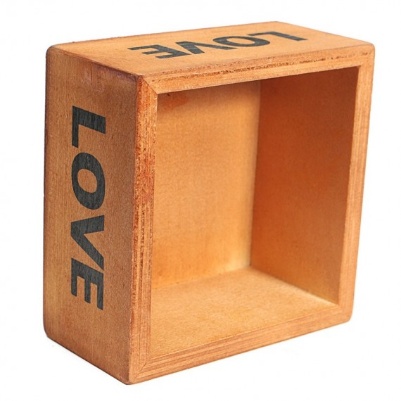Love square flowerpot - 6