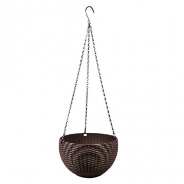 Round hanging pot with self-watering - 2