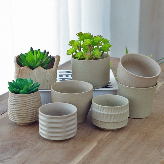 Ceramic flowerpot - 1 Ceramic flowerpot - 1