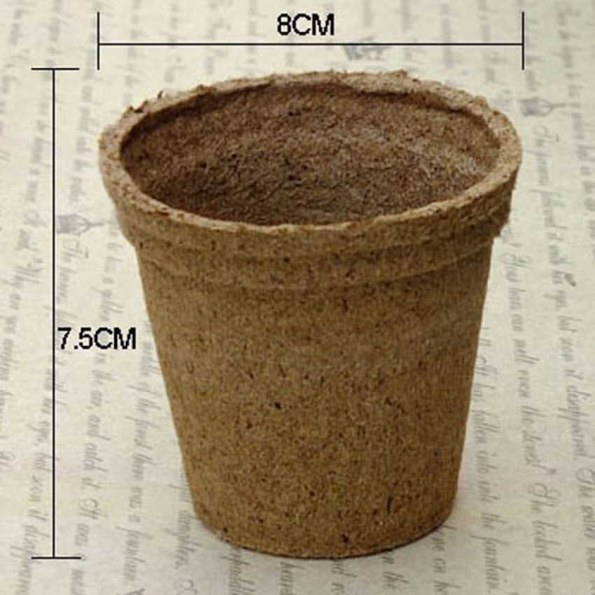 20 biodegradable jars