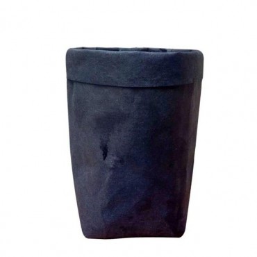 Cache-pot sac en papier lavable - 7 couleurs - 7
