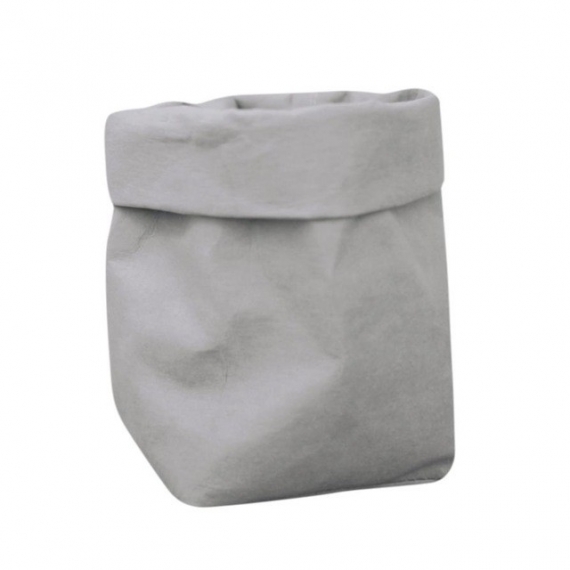 Cache-pot sac en papier lavable - 7 couleurs - 10