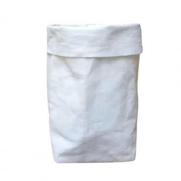 Cache-pot sac en papier lavable - 7 couleurs - 13