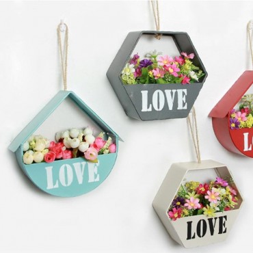 Love hanging flower pot - 1