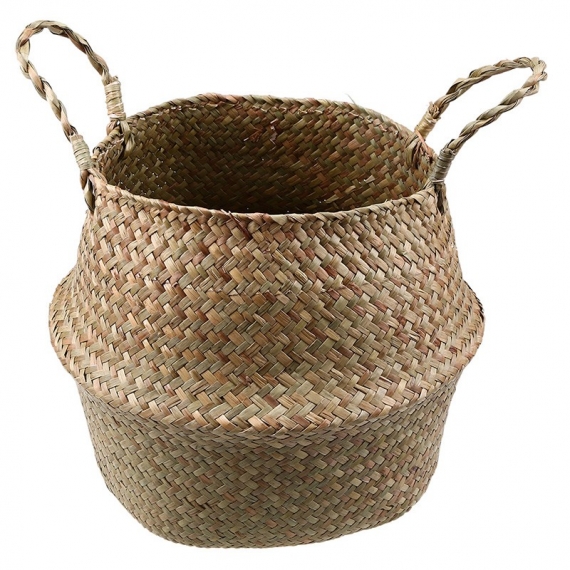 Color foldable wicker basket - 5