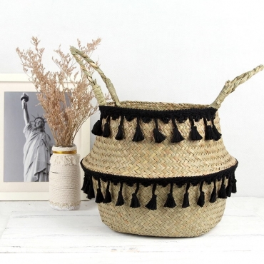 Colored wicker &quot;Samba&quot; basket - 11