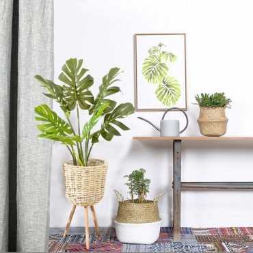 Basket pot on stand - 4 Basket pot on stand - 4