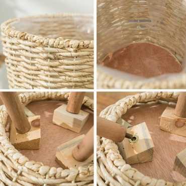 Basket pot on stand - 5 Basket pot on stand - 5