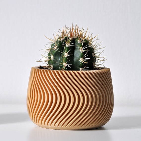 "Waves" pot - 1 "Waves" pot - 1