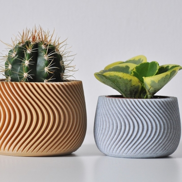 "Waves" pot - 2 "Waves" pot - 2