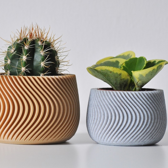 Pot "Waves" - 2 Pot "Waves" - 2