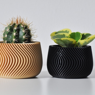 Pot "Waves" - 4 Pot "Waves" - 4