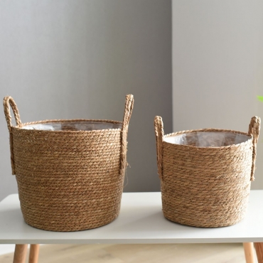 Panier en osier scandinave - 2