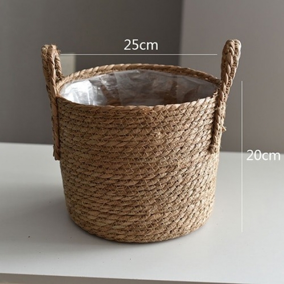 Panier en osier scandinave - 13