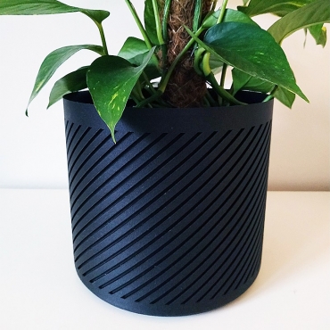 Pot de fleurs contemporain - 3 Pot de fleurs contemporain - 3