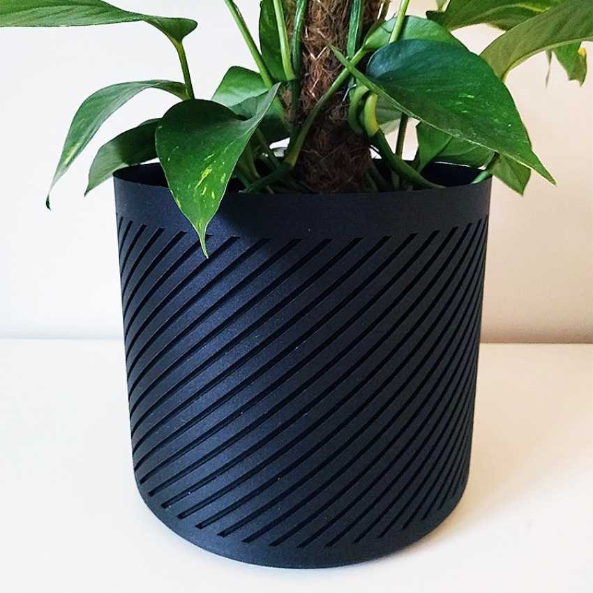 Contemporary flower pot