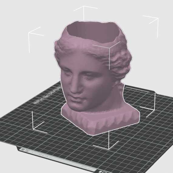 Bloempot Venus sur cache-pot.fr