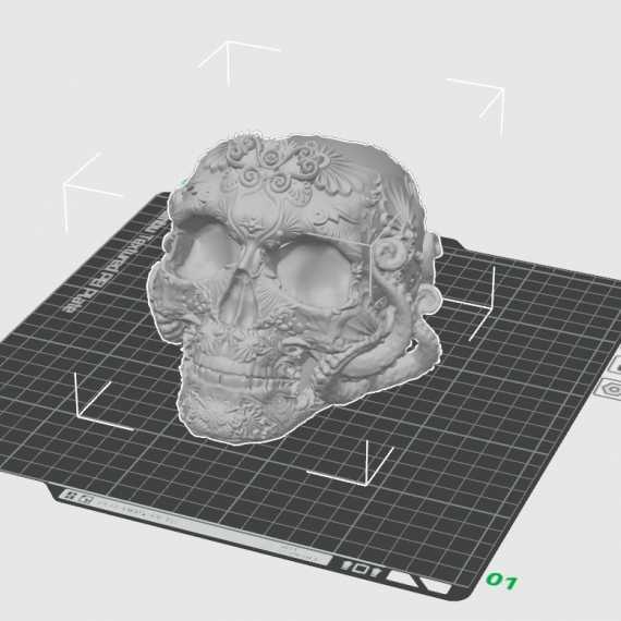 Octoskull Planter Cover sur cache-pot.fr