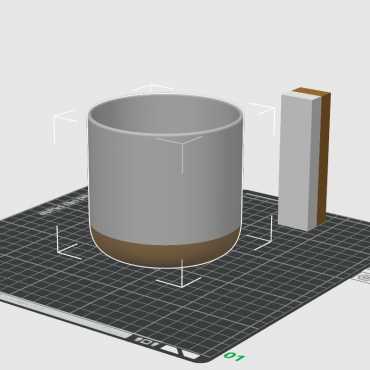 Sierpot Wit-hout sur cache-pot.fr