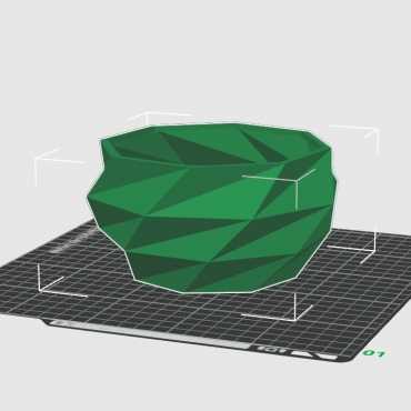 Sierpot Polygone sur cache-pot.fr