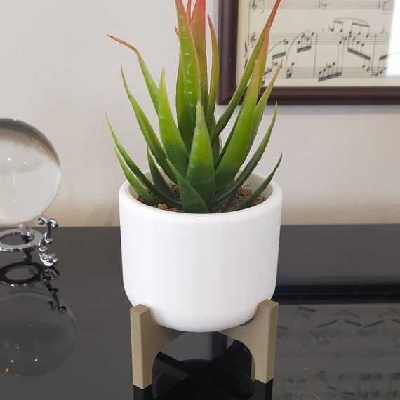 Übertopf Quadra sur cache-pot.fr