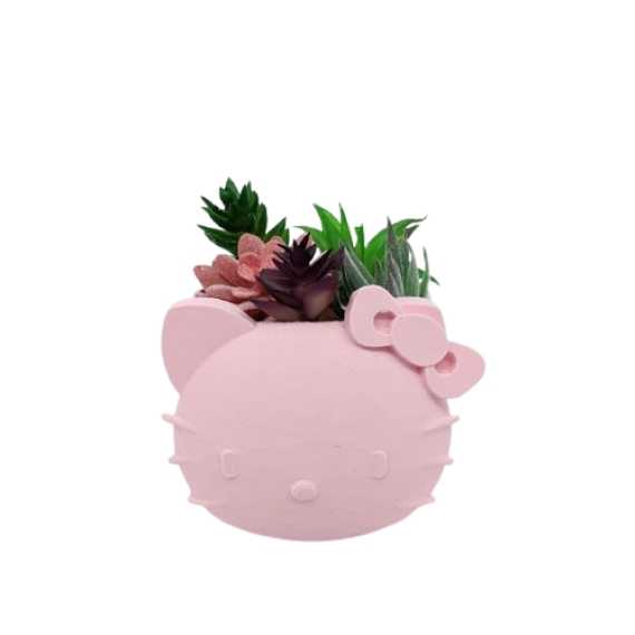 Bloempot Hello Kitty sur cache-pot.fr