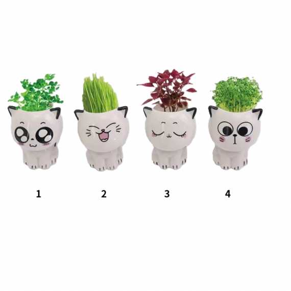 Little Cat Plant Pot sur cache-pot.fr