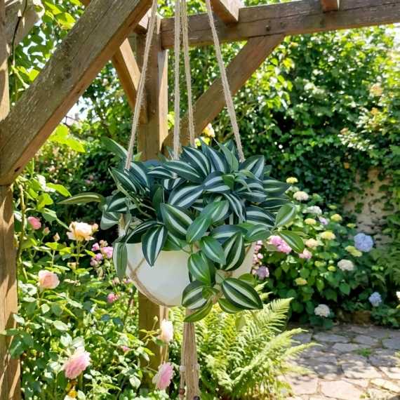 Hangende pot BohoGem sur cache-pot.fr