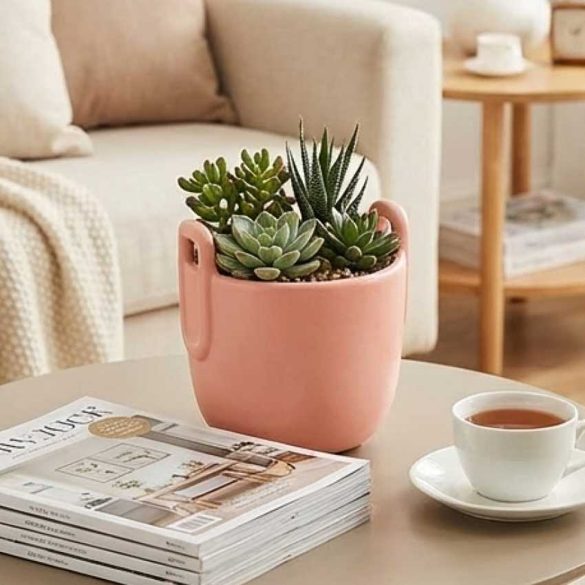 Maceta decorativa Loopi sur cache-pot.fr