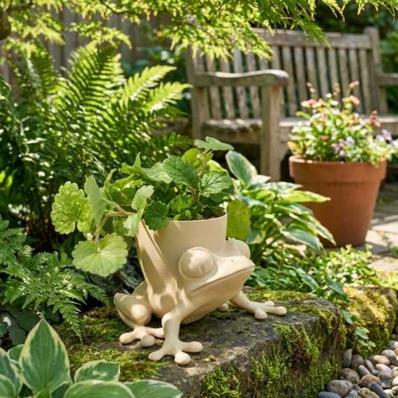 Sierpot Froggy sur cache-pot.fr