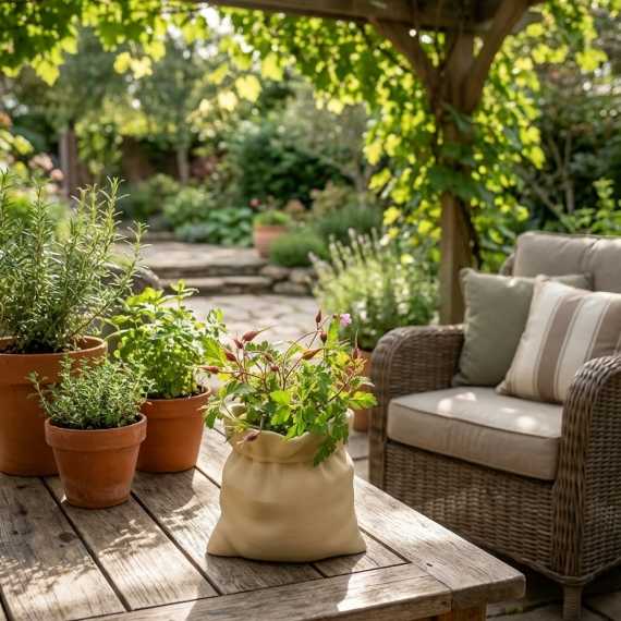 Bloempot Sacapatate sur cache-pot.fr