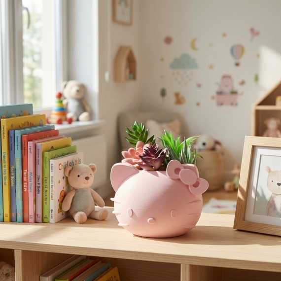 Hello Kitty Plant pot sur cache-pot.fr