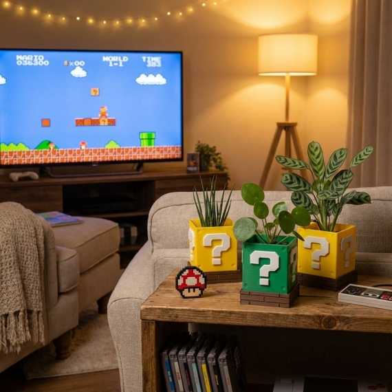 Mario Plant Pot sur cache-pot.fr