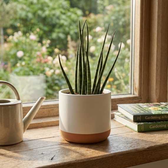 Macetero Blanco-madera sur cache-pot.fr