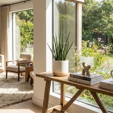 Witte-houten cachepot sur cache-pot.fr