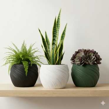 Spirulus Plant Pot Cover sur cache-pot.fr