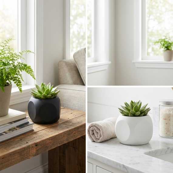 Plant pot Flat sur cache-pot.fr