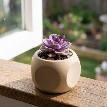Flat Plant Pot Cover sur cache-pot.fr