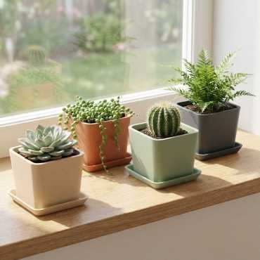 Square Plant Pot sur cache-pot.fr