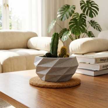 Polygon Planter Pot sur cache-pot.fr