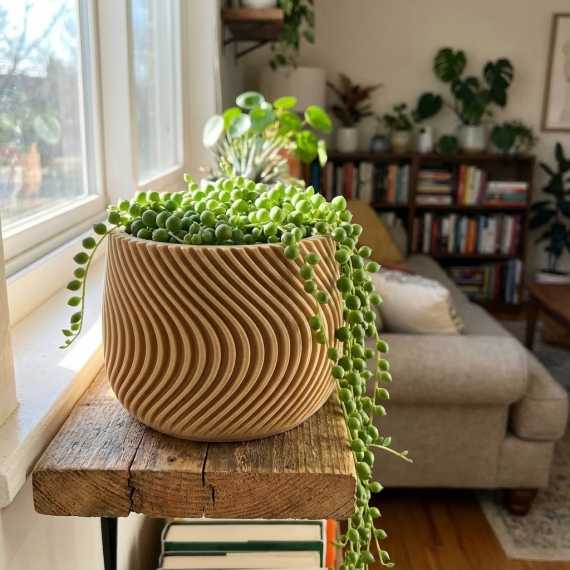 Waves planter pot sur cache-pot.fr