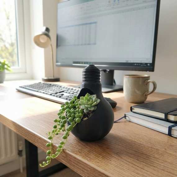 Maceta decorativa Eureka sur cache-pot.fr