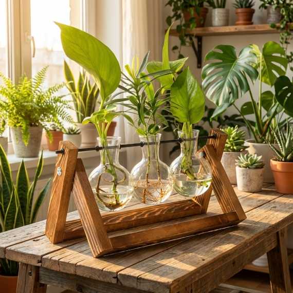 Dewdrop Vase Trio sur cache-pot.fr