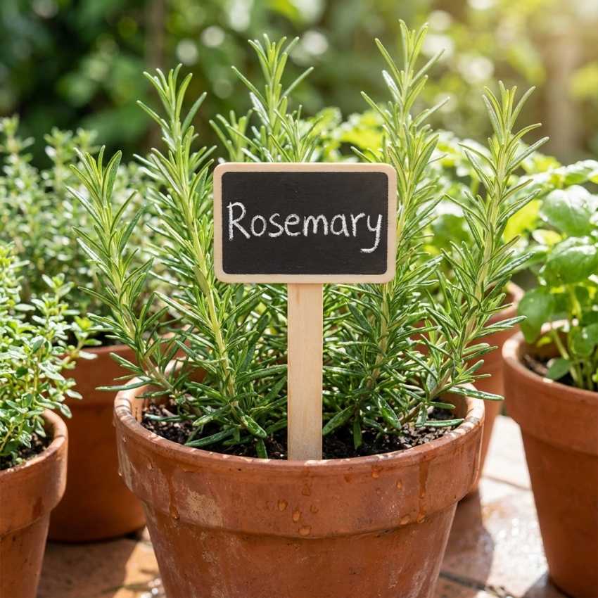 Slate Plant Labels sur cache-pot.fr