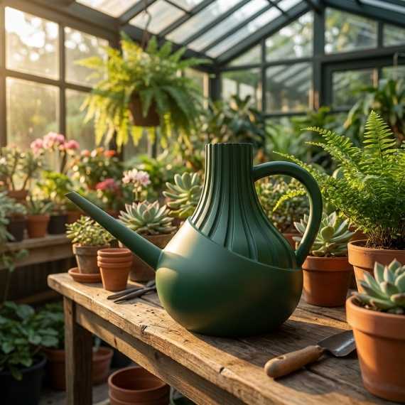 Curved Watering Can sur cache-pot.fr