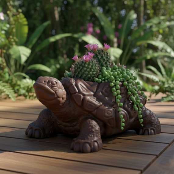 Übertopf Schildkröte sur cache-pot.fr