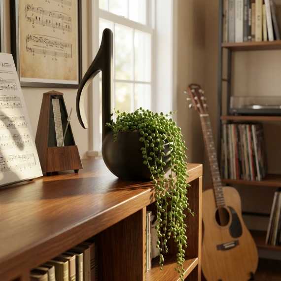 Cache-pot note de musique sur cache-pot.fr