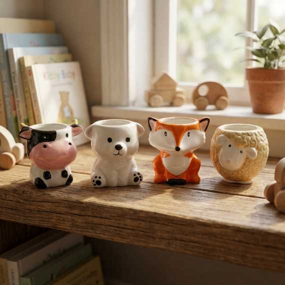 Pequeños maceteros con animales sur cache-pot.fr