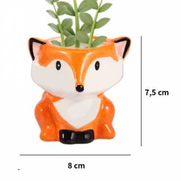 Animal-themed Mini Planters sur cache-pot.fr