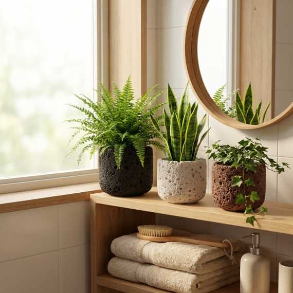 Basalt bloempot sur cache-pot.fr